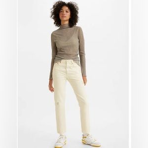 501 Original Cropped Levi Jeans